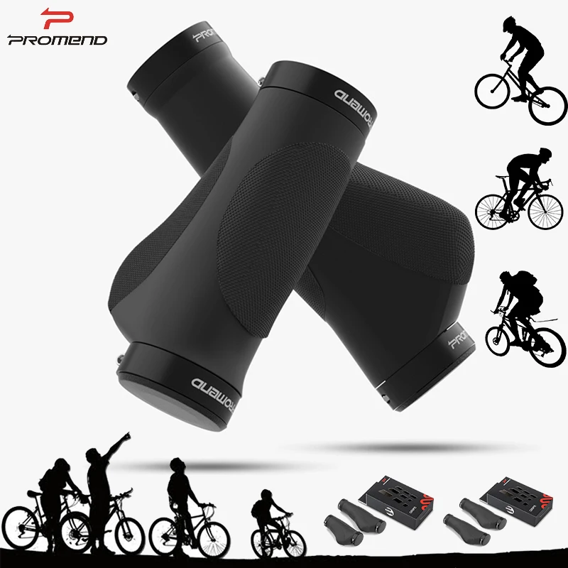 

Bicycle Grip Cover Electric Bicycle Folding Bike Rubber Meat Ball Grip with Locking Ergonomic Grip Riding Equipment Accessories