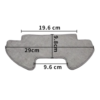 

Top Sale 2 Pcs Robot Vacuum Cleaner Mop Cloth Cleaning Cloth Rag for Midea I5 Extra / I5 Extra Robotic Vacuum Cleaner Parts Repl