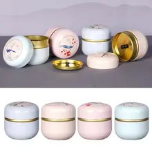 Mini Tin Tea Coffee Candy Storage Box Round Case Wedding Party Favor Container 449E