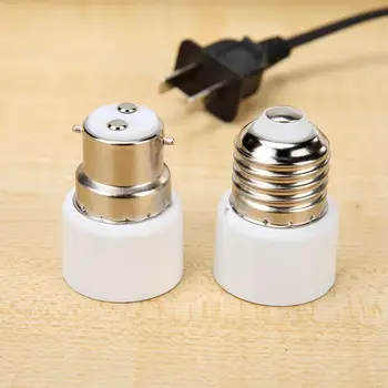

Lamp Bulb Holder Socket Converter Base Environmental Protection PC and Copper E27 Hanging Screw Type Home Office Supply