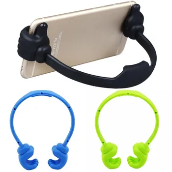 

Universal Lazy Tablets Phone Holder Flexible Mobile Cell Phone Desk Desktop Table Mount Stand Portable Thumb Bracket