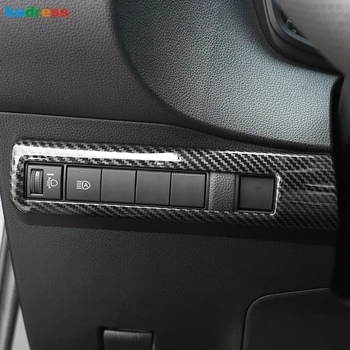 

For Toyota Corolla sedan 2019 2020 2021 Carbon Fiber Car Interior Headlight Switch Cover Trim Panel Styling Accessories LHD