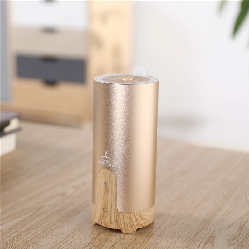 

GX.Diffuser USB Aroma Essential Oil Diffuser Mini Aroma Humidifier Quiet Al-alloy Mist Maker Ultrasonic Aromatherapy diffuser
