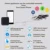 ИК Пульт Дистанционного Управления Smart wifi Универсальный Инфракрасный Tuya для smart home Control for TV DVD AUD AC Работает с Amz Alexa Google Home