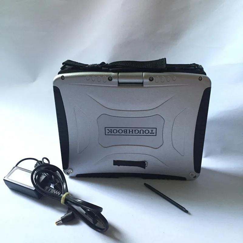 Car diagnostic computer toughbook cf19 laptop 2G ram & rotate screen second hand works for mb star