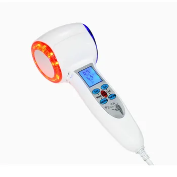 

Hot Cold Hammer Face Care Device Skin Beauty Massager Cryotherapy Blue Photon Acne Treatment Lifting Rejuvenation Facial Machine