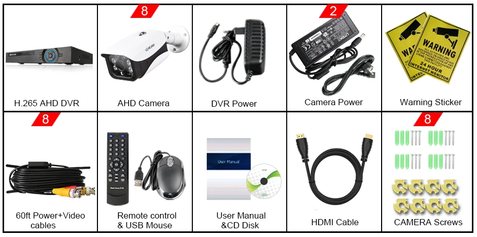 包装-DVR-8CH-室外-8