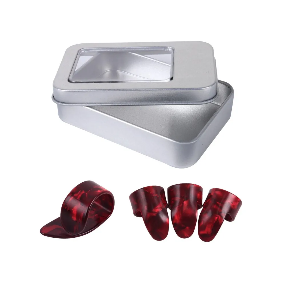 

Essential 4pcs Thumb Finger Guitar Picks Set for Acoustic Electric Protect and Enhance Your Playing Experience!