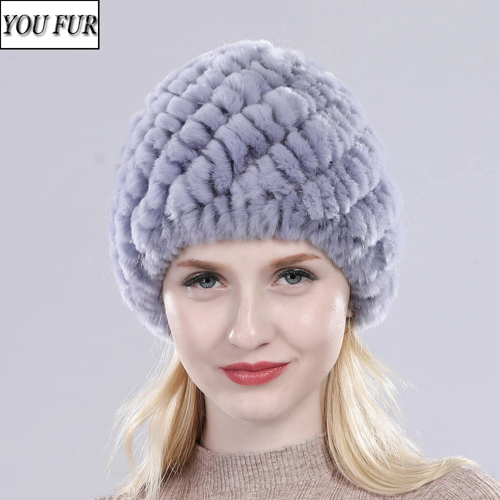 

Женская зимняя трикотажная шапка, зимняя теплая трикотажная шапка