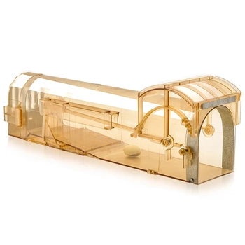 

Humane Mouse Trap No Kill the Mice, Pets and Children Friendly Rodent Trap, Brown Mousetrap