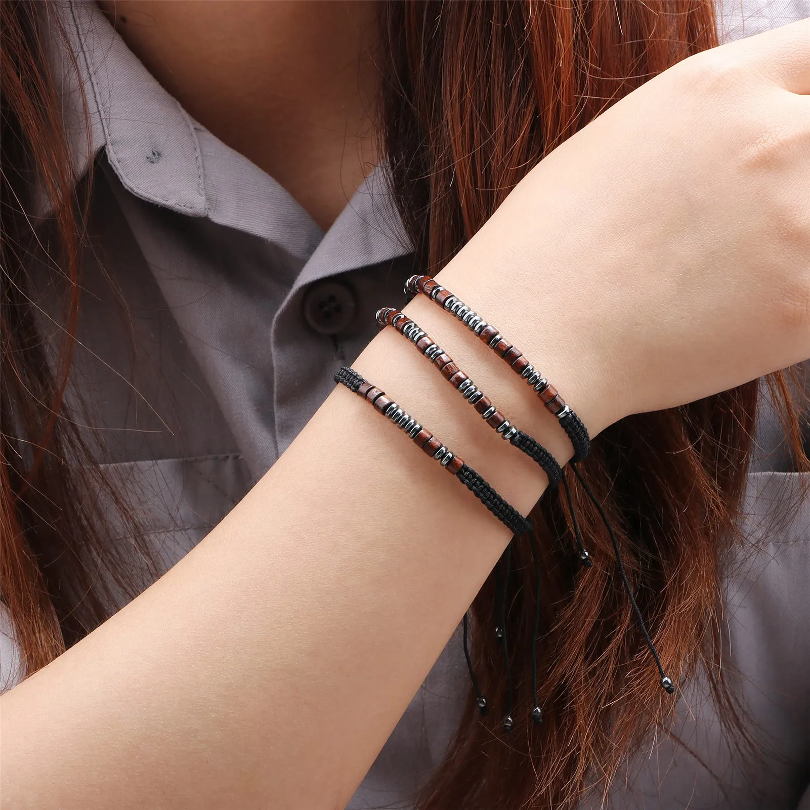 NEW Morse Code Bracelet Adjustable Bracelets On Hand Jewelry for Women Chain Bracelet Men's Gift For Friends Mother Daughter 1