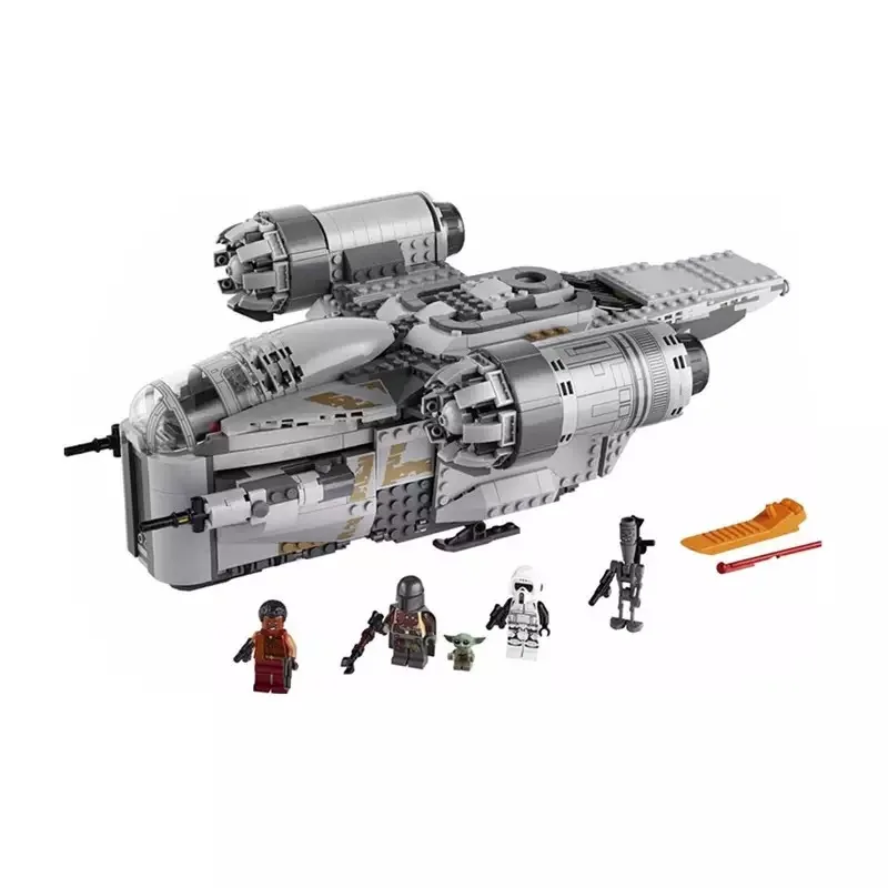 

The Ucs Razor Crest By Model Compatible With Star Toys &wars Building Blocks Bricks Kids Christmas Toys Gifts