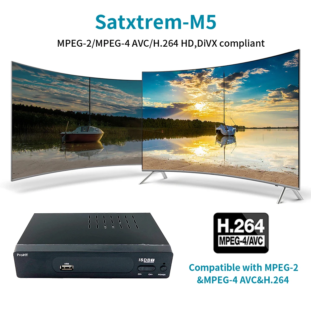 South America Digital Terrestrial ISDB-T TV Turner Receiver Full HD 1080P USB PVR EPG ISDB-T Satellite TV Receiver Azamerica