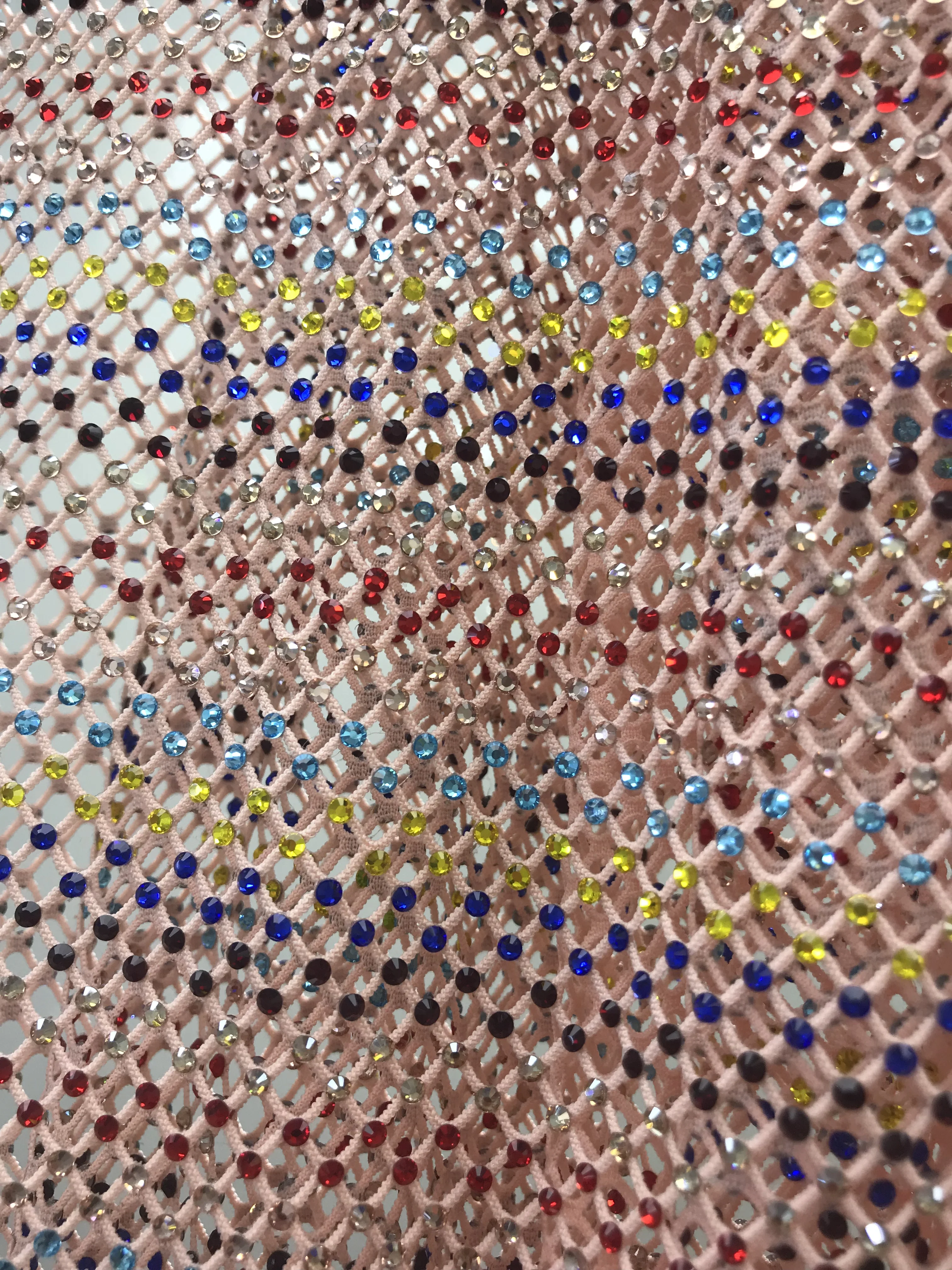 

embroidered African french lace net tulle fabric with stones L-68685 super quality french net fabric