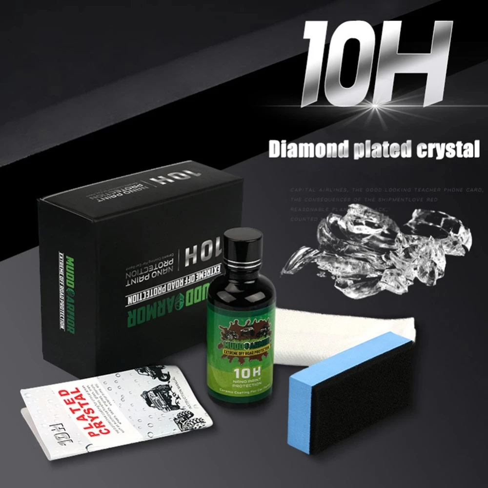 Car Coating Spray car coating spray car coating agent 10H Liquid Glass Ceramic Automotive Coating Waterproof Nano Ceramic Car Paint Care Solution