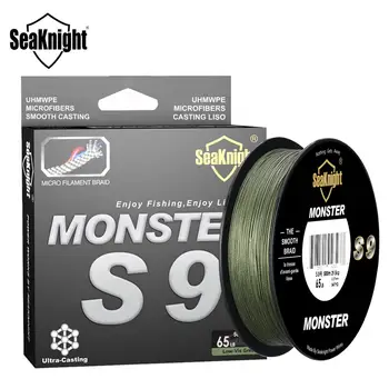 HOT PROMO ❤️ SeaKnight Brand S9 Series 300M 500M PE Fishing Line 9 Strand Reverse Spiral Tech Multifilament Strong Carp Fishing Line 20-100LB - discount item 53% OFF Sports & Entertainment