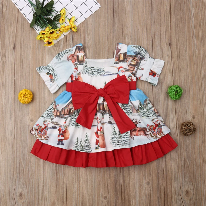 christmas bow dress