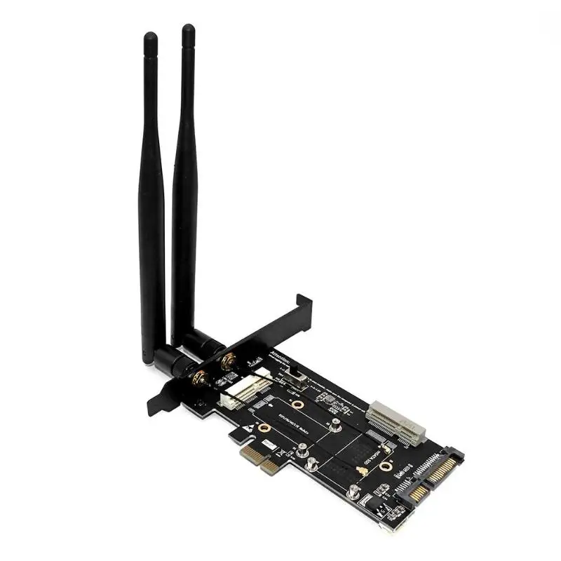 Msata SSD to SATA PCIE card, Mini PCI-E/mSATA SSD to PCI-E и SATA 2,5 дюймовый адаптер со слотом для sim-карты для 3g/4G модуля