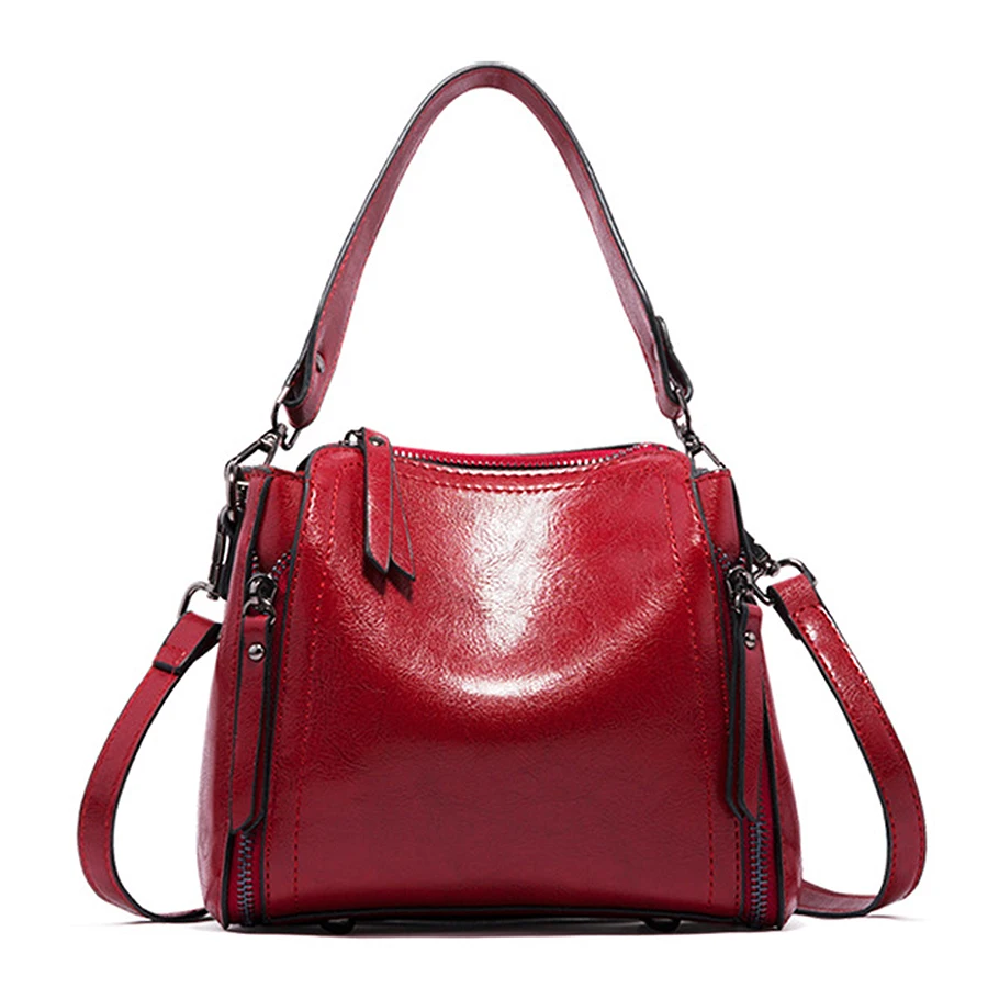 

Handbags Zipper Shoulder for Women Bags Female New Wild Red Handbags casual Fashion Casual Bucket Bag Shoulder Crossbody Bags