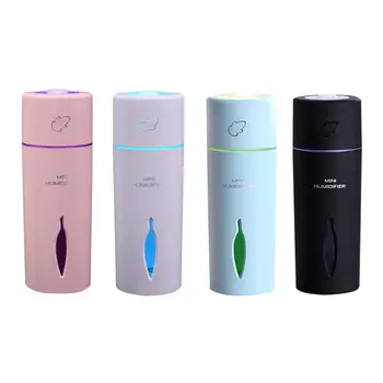 

Portable USB Mini Humidifier Innovative Leaf Mute Bedroom Desktop Home Air Humidifier Portable Hydration Air Purifier