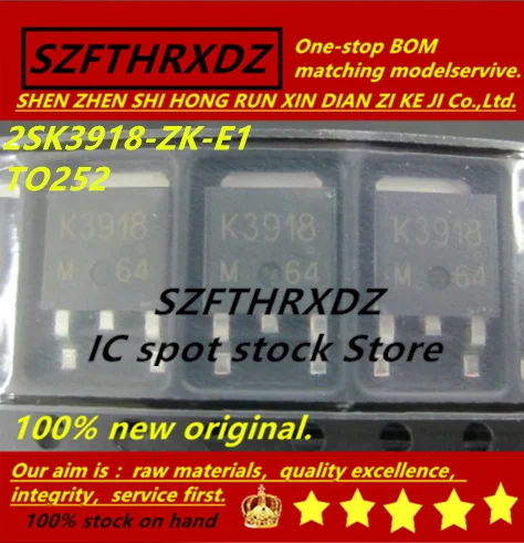 SZFTHRXDZ 100% Новый оригинал (10 шт.) 2SK3918-ZK-E1 2SK3918 K3918 TO252 | Обустройство дома