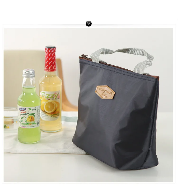 Портативная изолированная сумка для еды Водонепроницаемая коробка для хранения пикника изоляционная Сумка для кемпинга снек напиток холст сумка