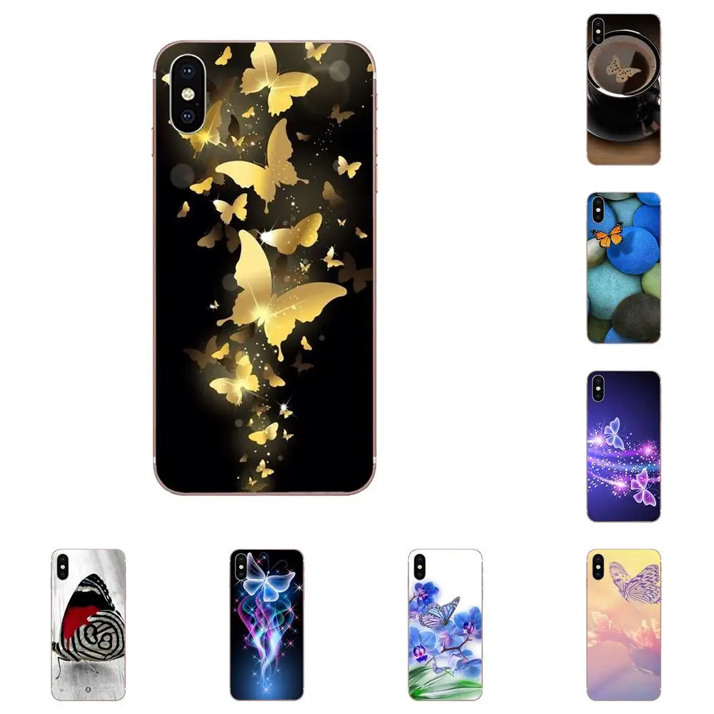 Красота красочными бабочками и бантиками корпус под плетенную сумку для Galaxy Alpha
