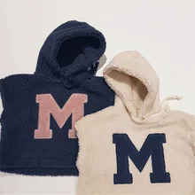 Зимняя детская одежда в Корейском стиле; Новые товары для мужчин и женщин; детская одежда в Корейском стиле; детская одежда в западном стиле; большой размер; плюш из овечьей шерсти