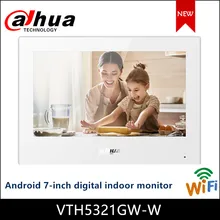 Dahua – moniteur d'intérieur Android 8.1, 7 pouces, interphone vidéo numérique, prend en charge Ethernet et Wi-Fi