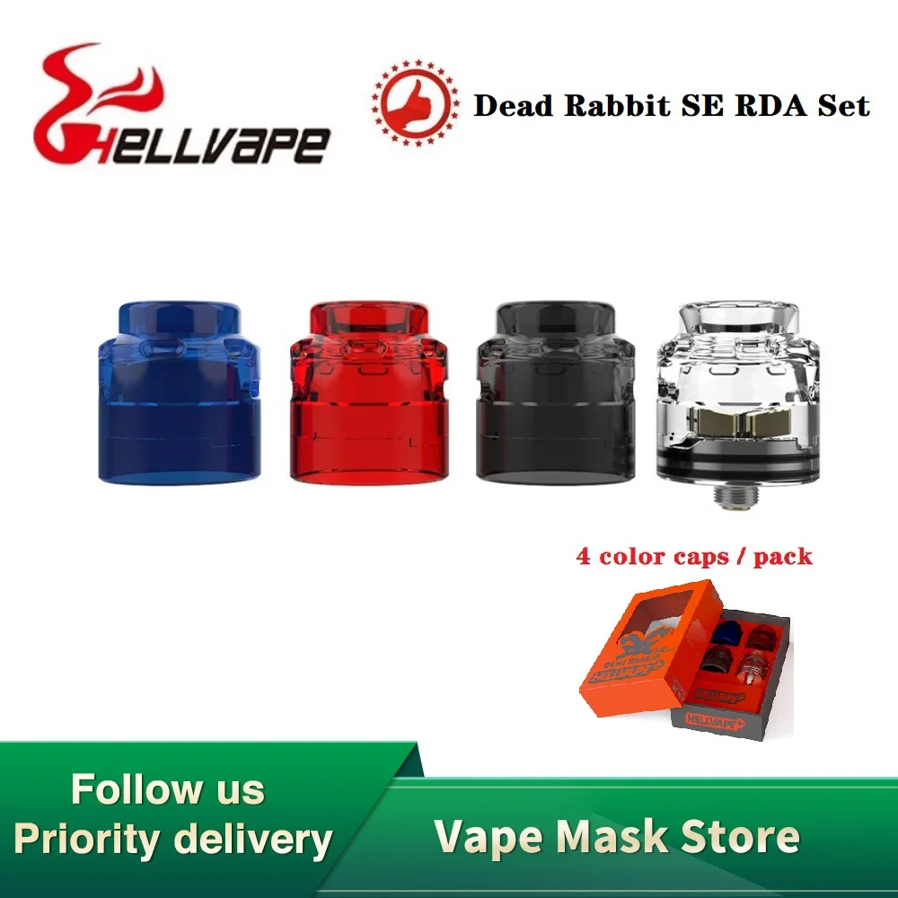 Горячая Распродажа набор RDA Hellvape Dead Rabbit SE 4 шт./упак. электронная сигарета