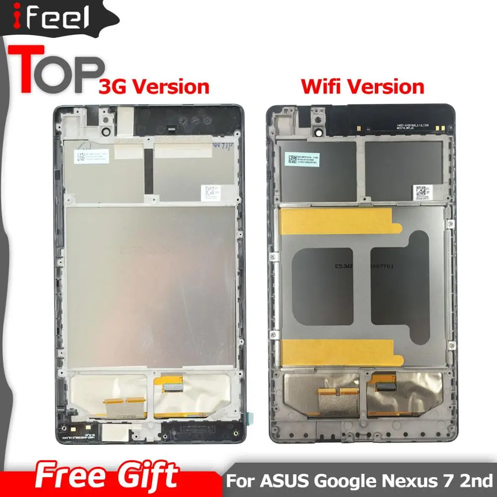 

For ASUS Google Nexus 7 2nd 2013 ME571 CL ME571KL K009 Nexus7C LTE/4G/3G LCD Display Touch Screen with Frame Digitizer
