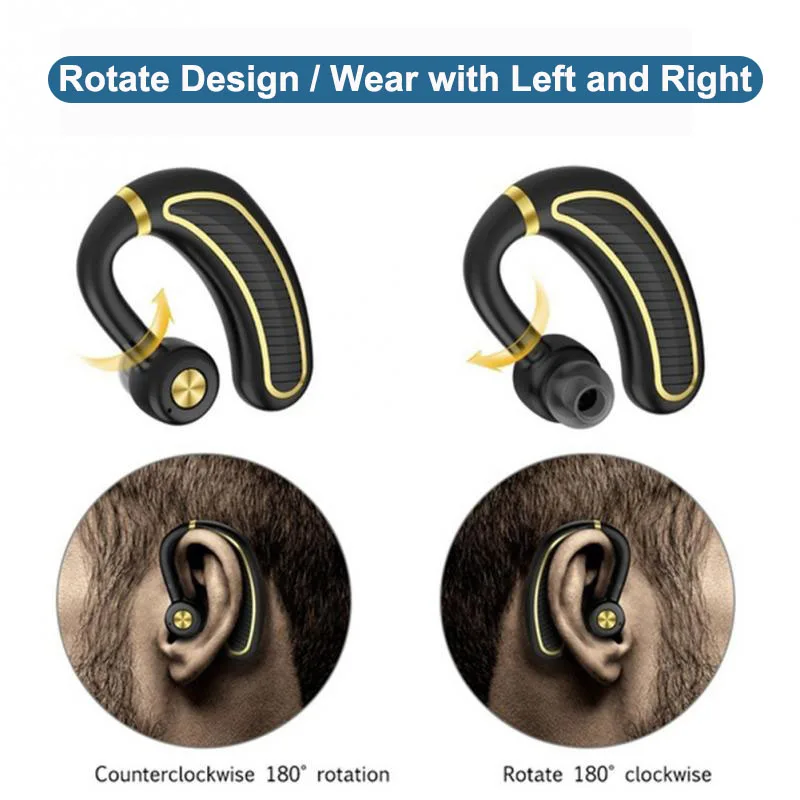 Sport Wireless Bluetooth Earphone Noise Cancelling Headset Earphone For Iphone Bluetooth Earphones With Mic Sports Running