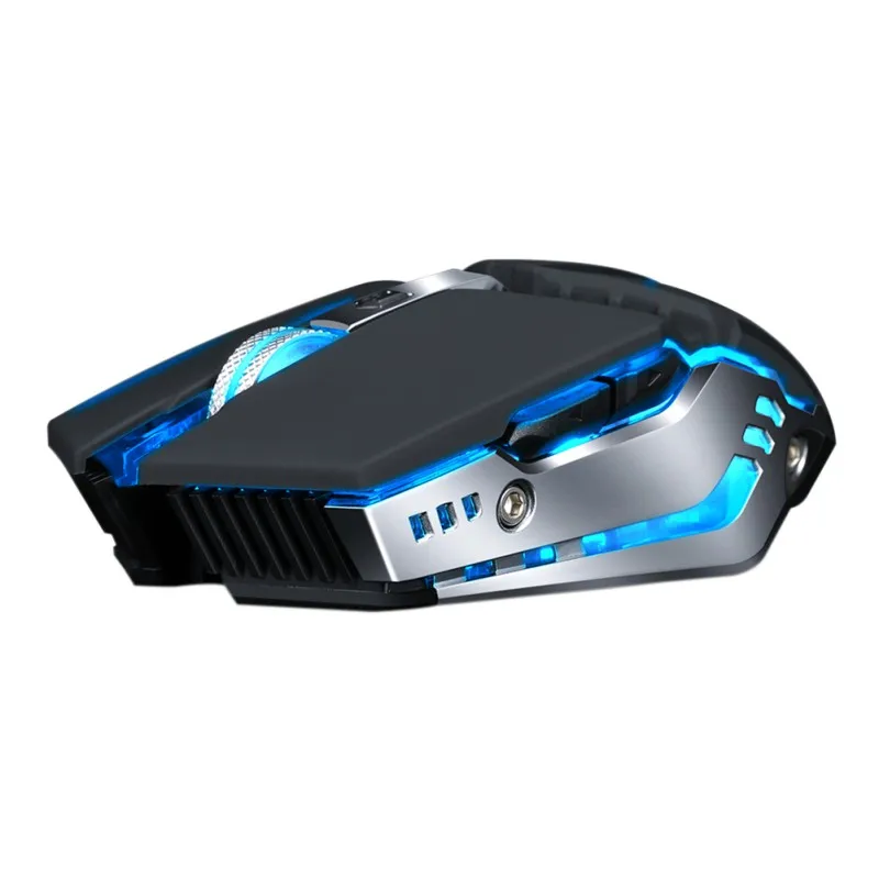7 Color Breathing Light Wireless Gaming Mouse Optical Travel Mice With USB Receiver For Notebook/PC/Laptop/Computer