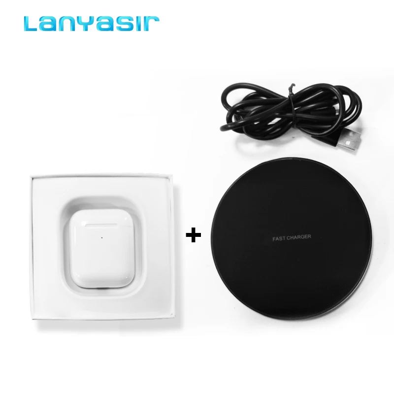 Lanyasir i2000 TWS, беспроводные наушники с датчиком заряда, 8D, супер звук, наушники, Bluetooth, наушники, бесплатный подарок, Беспроводная зарядка