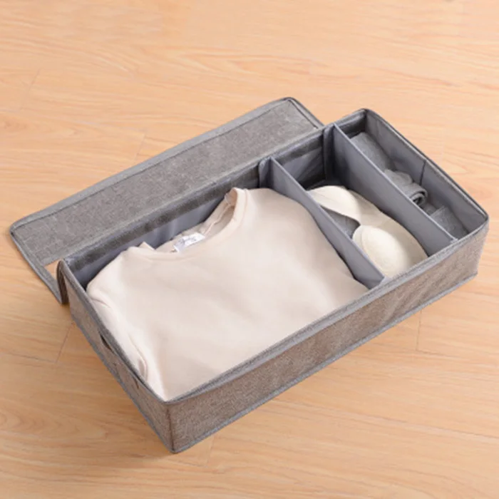High Quality Foldable Waterproof and Dustproof Storage Shoe Box Washable Storage Box Bedroom Bed Bottom Debris VE