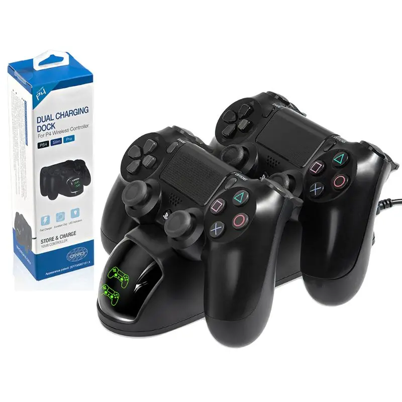 USB зарядное устройство Dual USB быстрая зарядная док-станция для Playstation 4 PS4 Slim/PS4 Pro контроллер Джойстик ручка аксессуары