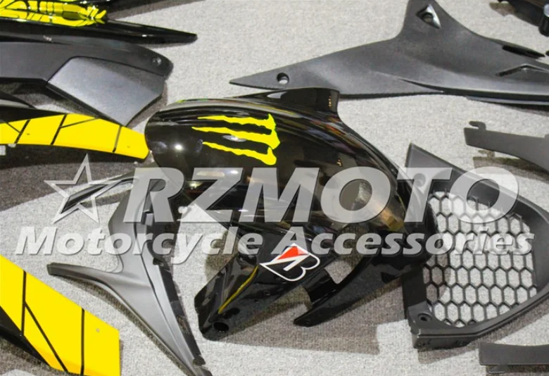 Injection Mold New ABS Fairings kit Fit for Aprilia RSV4 1000 2009- 09 10 11 12 13 14 Custom Free yellow black