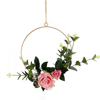 

Hot Nordic Style Home Decor Flower Pot Iron Art Flower Pot Ingenious Garden Pot Home Hanging Flower Rack Flower Decor