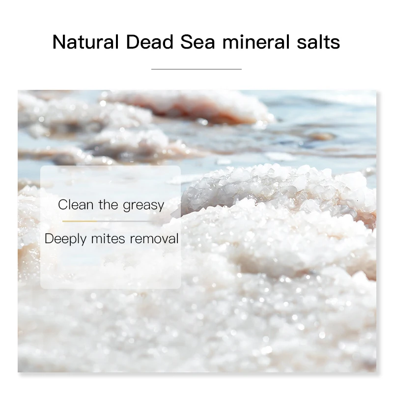 Морская соль мыло ручной работы антиклещи контроль масла Питательный Укрепляющий Кожу для очистки пор мыло ручной работы