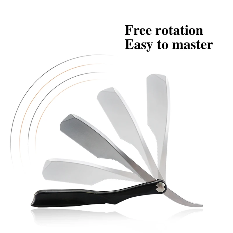 Günstige Männer Rasieren Rasiermesser Barber Tools Zink legierung Folding Manuelle Rasiermesser Messer Gesichts Bart Reparatur Messer Haar Remover Rasieren Rasiermesser