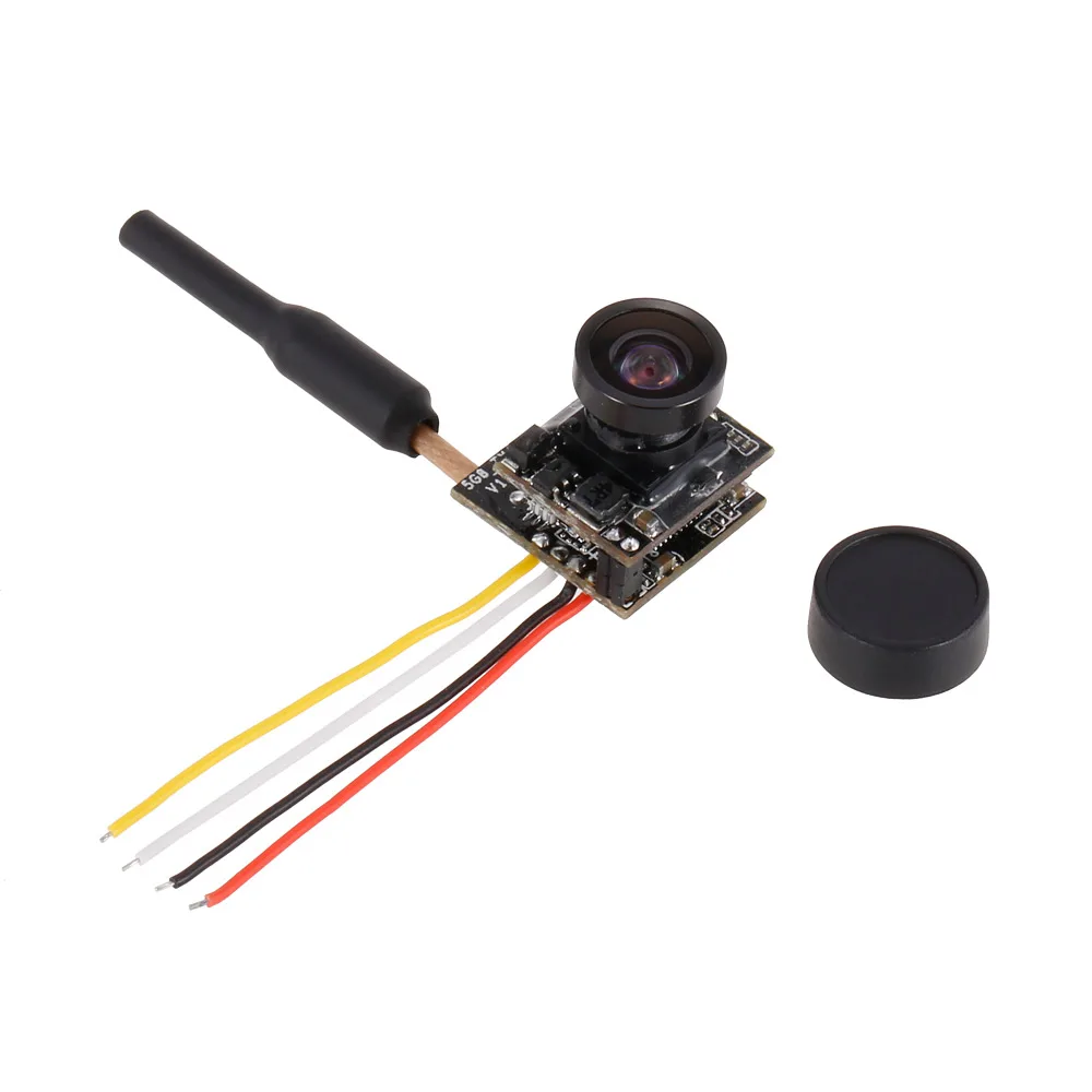 

5.8G 48CH 700TVL FPV Transmitter Camera 120 Degree Lens Support OSD for Inductrix QX90 Micro RC Racing Drone