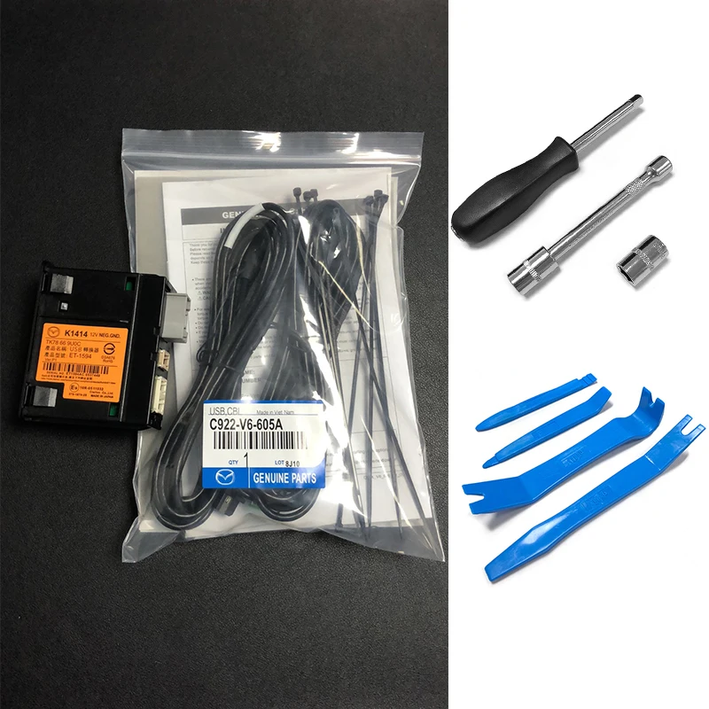 

Mazda Carplay Kit for Apple and Android Auto USB Retrofit Kit TK78 66 9U0C K1414 C922 V6 605A --Car Stereo Disassembly Tool Kit