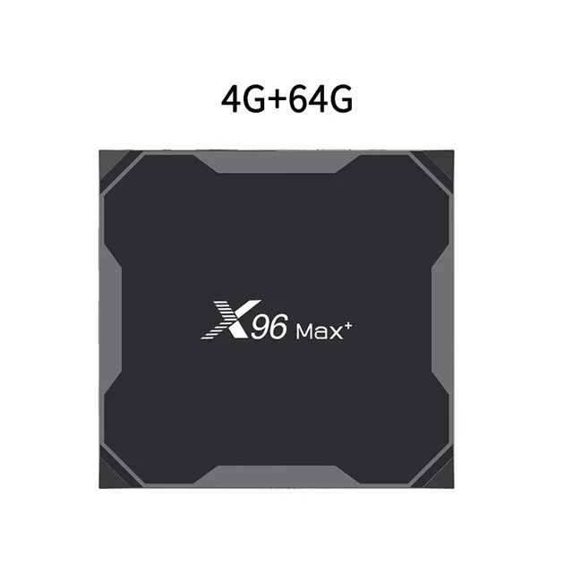 4G-64G X96 MAX Plus Android 9,0 ТВ-приставка 4 Гб ОЗУ 64 Гб ПЗУ Amlogic S905X3 64-разрядный четырехъядерный процессор 2,4G/5 ГГц двойной WiFi BT4.0 4K смарт-приставка - Цвет: 4G-64G