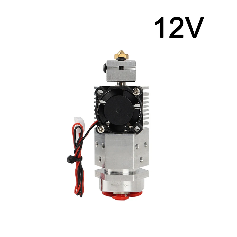 Детали для 3d принтера NF THC-01 Hotend Kit 3 в 1 out многоцветные три цвета переключаемый дистанционный экструдер Hotend Kit для 0,4 мм 1,75 мм - Цвет: 12V