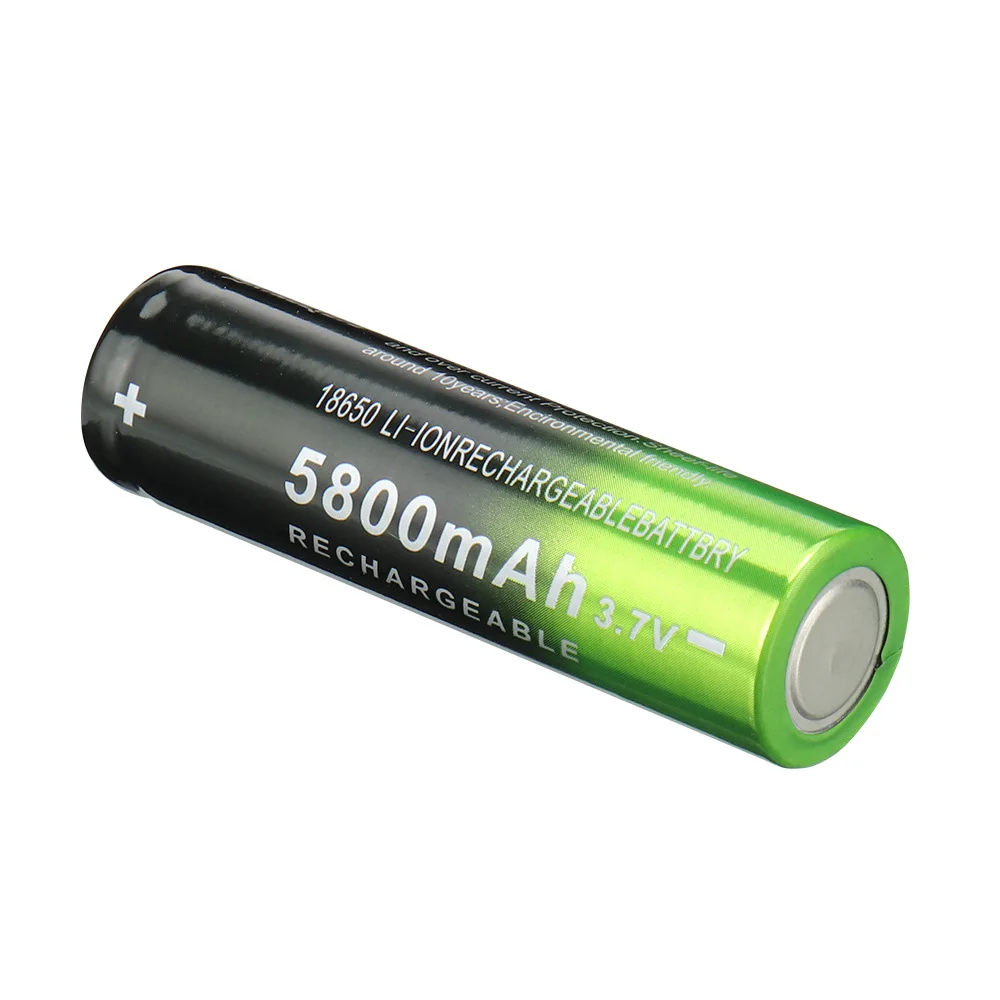 SKYWOLFEYE 18650 литиевая батарея 5800 MAh 3,7-4,2 V литиевая батарея заряжаемый мощный светильник-вспышка