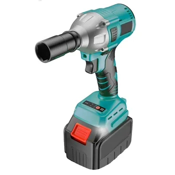 

21V 460Nm Electric Brushless Impact Wrench Rechargeable1/2 Drive Cordless Socket Wrench Power Tool Ratchet Tool 6A Battery
