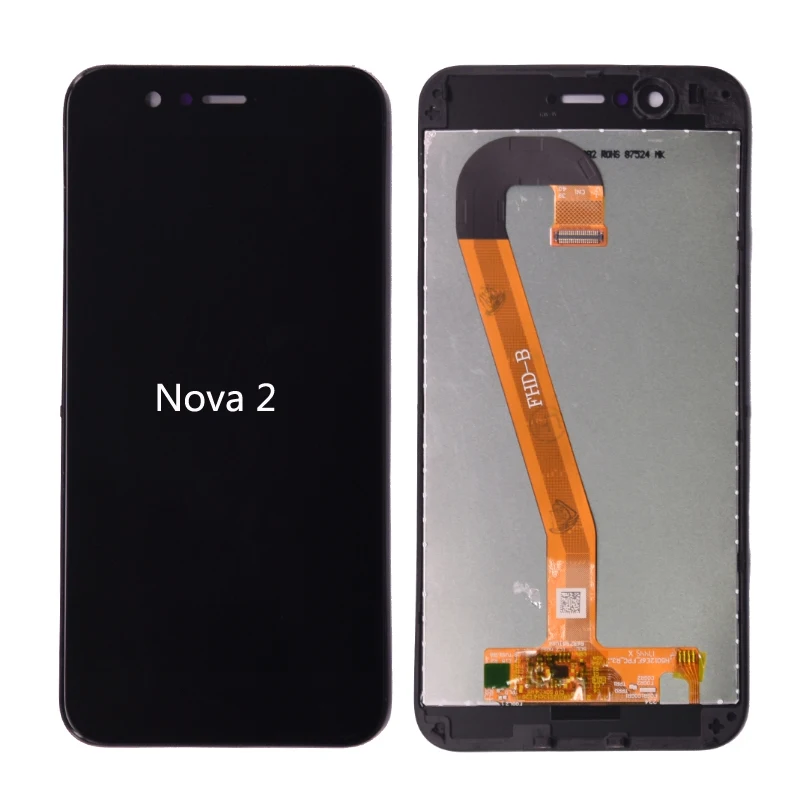 ЖК-дисплей для HUAWEI Nova 2 сменный дигитайзер сенсорного экрана Huawei PIC-AL00 PIC-TL00 5 0''