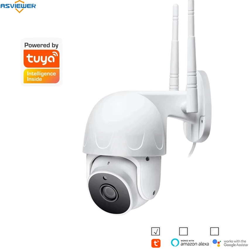 

Auto Tacking Tuya IP Camera WiFi 2MP 4X Digital Zoom Home Security Camera Outdoor 1080P Two Way Audio P2P Video Surveillance