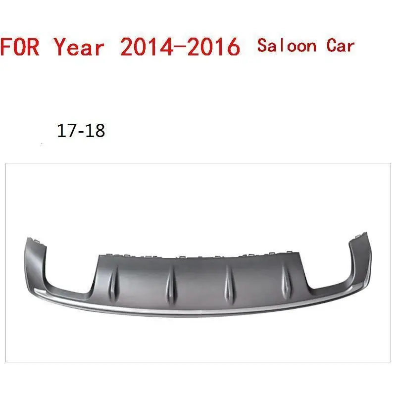 Диффузор для тюнинга передних губ автомобиля аксессуары для укладки модификация задние защитные бамперы 14 15 16 17 18 для Audi A3
