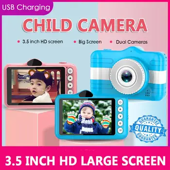 

X600 3.5inch Kids Digital Camera Full HD 1080P Built-in 600mAh Battery Support 32GB Memory Card Child Video Camcorder